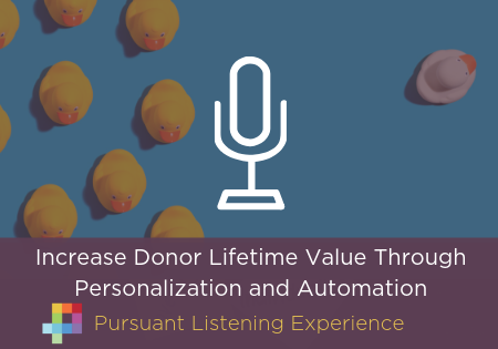 Podcast: Increase Donor Lifetime Value Through Personalization and Automation