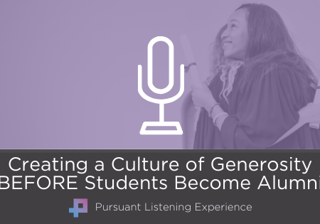 Podcast: Creating a Culture of Generosity BEFORE Students Become Alumni