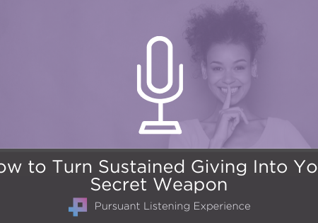 How to Turn Sustained Giving Into Your Secret Weapon