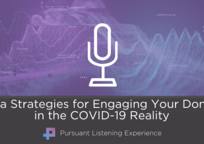 Podcast: Data Strategies for Engaging Your Donors in the COVID-19 Reality