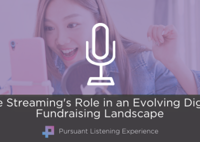 Podcast: Live Streaming’s Role in an Evolving Digital Fundraising Landscape