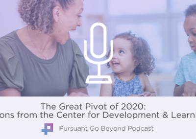 Podcast | The Great Pivot of 2020: Lessons from the Center for Development & Learning